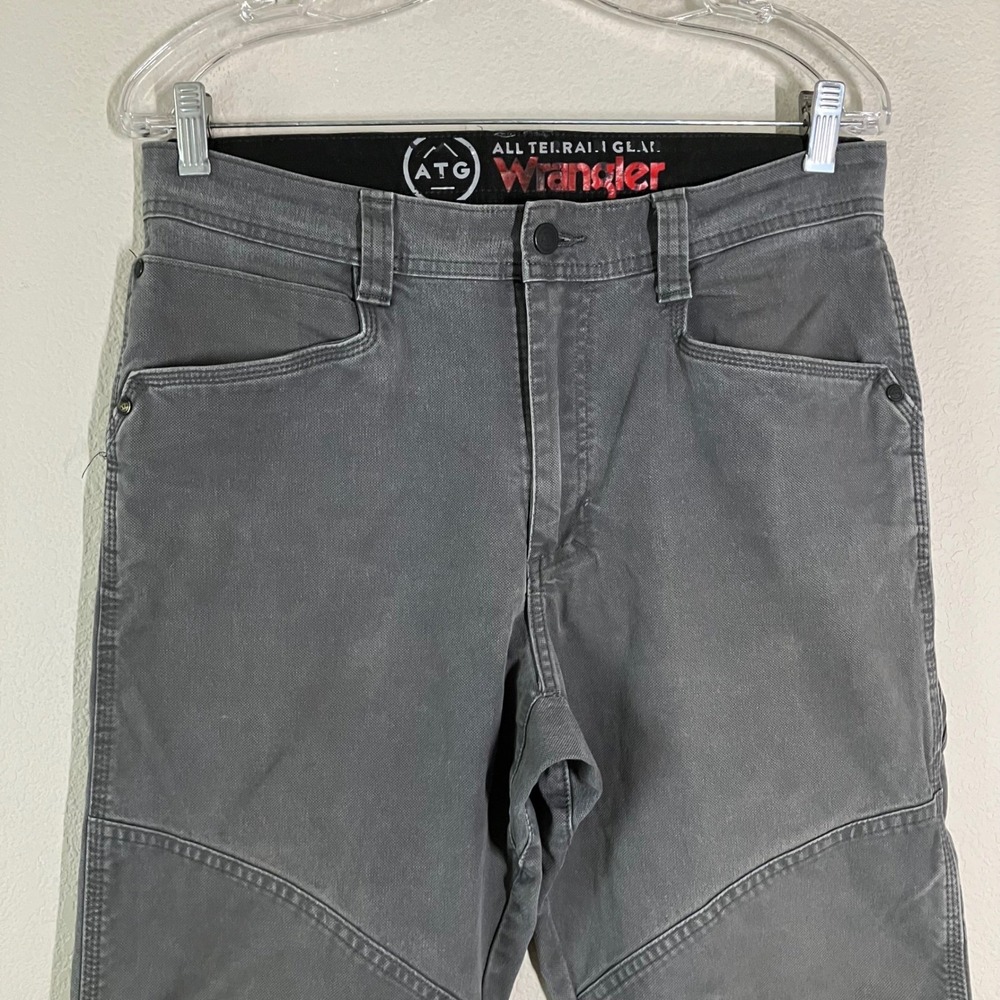 WRANGLER Men ATG Utility Pants (Bundle of 2) 32x34 Cargo Articulated Work Hiking - Picture 11 of 16
